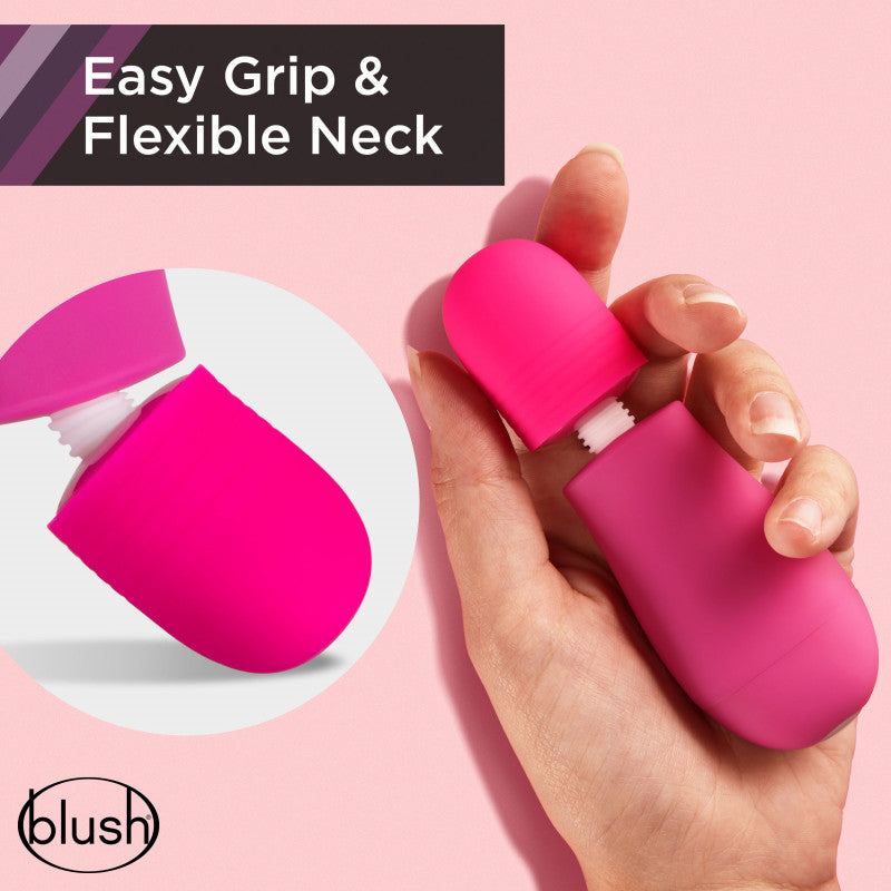Rose - Petite Massage Wand - Pink