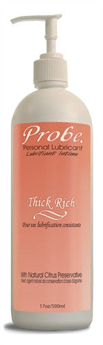 Probe Personal Lubricant - Thick Rich - 17 Oz.