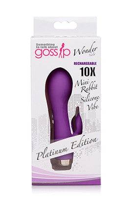 Gossip 10x Mini Rabbit Vibrator - Violet