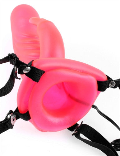 Fetish Fantasy Wonderful Wabbit Hollow Strap-on -  Pink