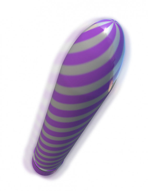 Sweet Swirl Vibrator - Purple