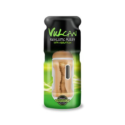 Cyberskin Vulcan With Vibration - Mocha