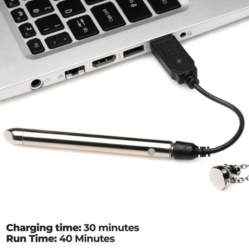 7x Vibrating Necklace - Silver