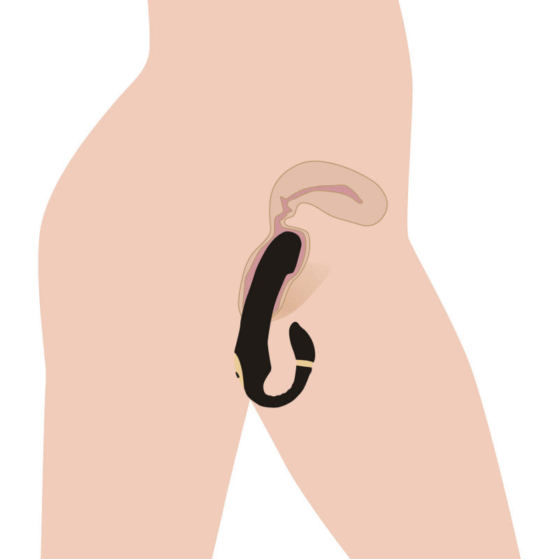 10x Pleasure Pose Come Hither Silicone Vibe With Poseable  Stim