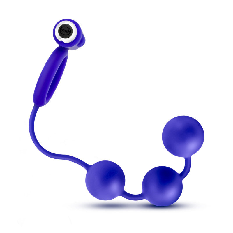 Performance - Penetrator - Anal Beads W/vibrating  Ring - Indigo