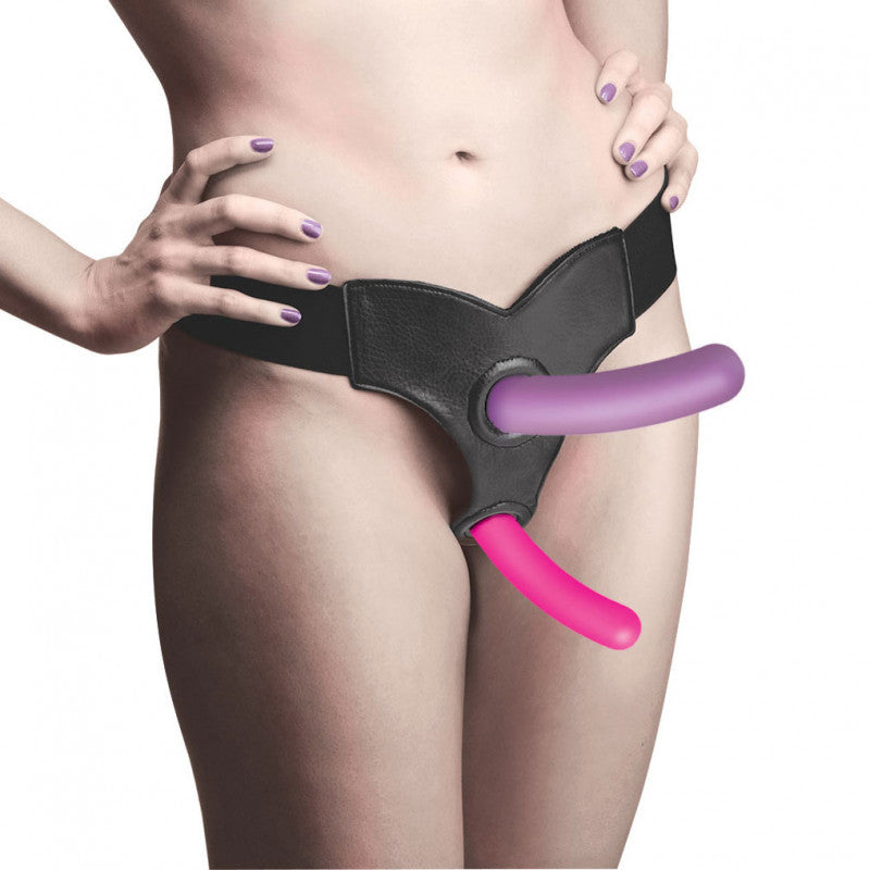Triple Peg 28x Vibrating Silicone  Set With Remote