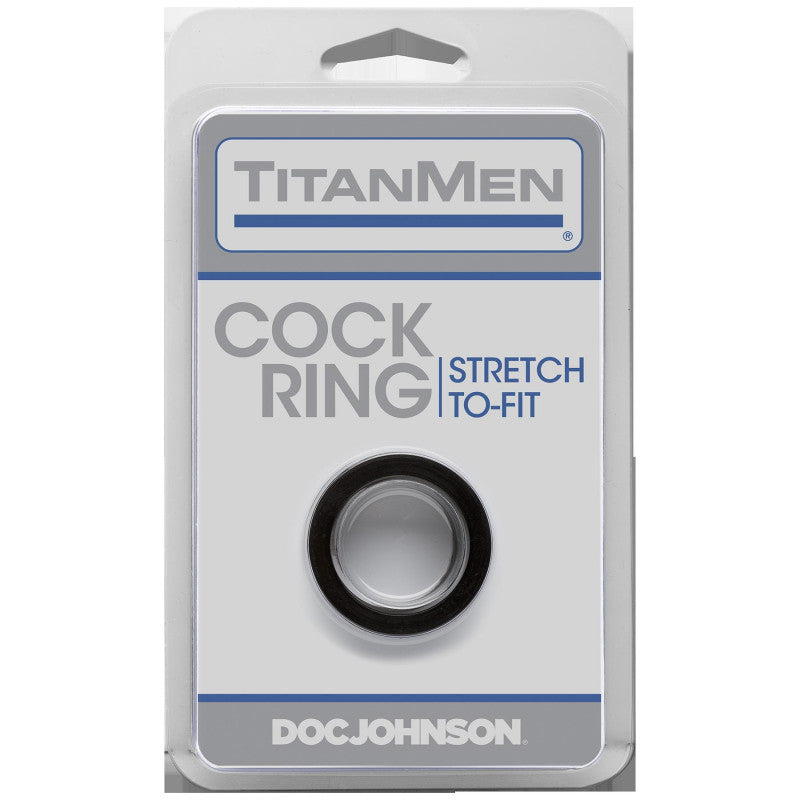 Titanmen  Ring - Black