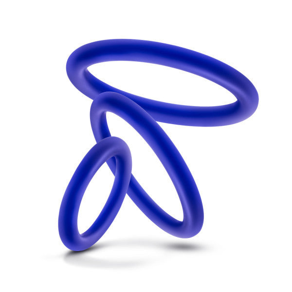 Performance - Vs4 Pure Premium Silicone Ring Set - Indigo