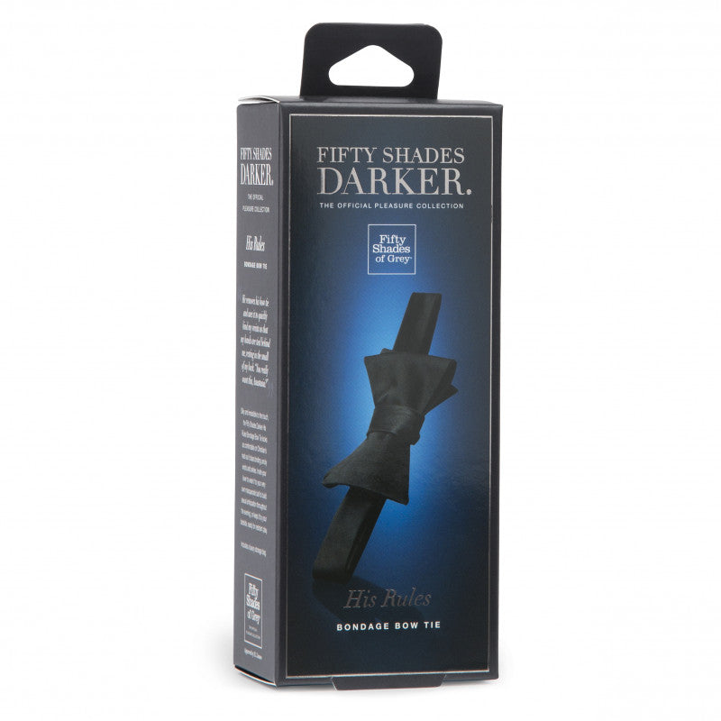 Fifty Shades Darker His Rules Bondage Bow Tie