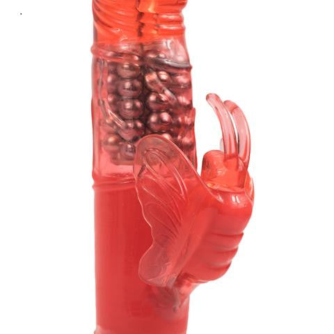Climax Joy 3x Multi-Purpose Rabbit Vibe - Red