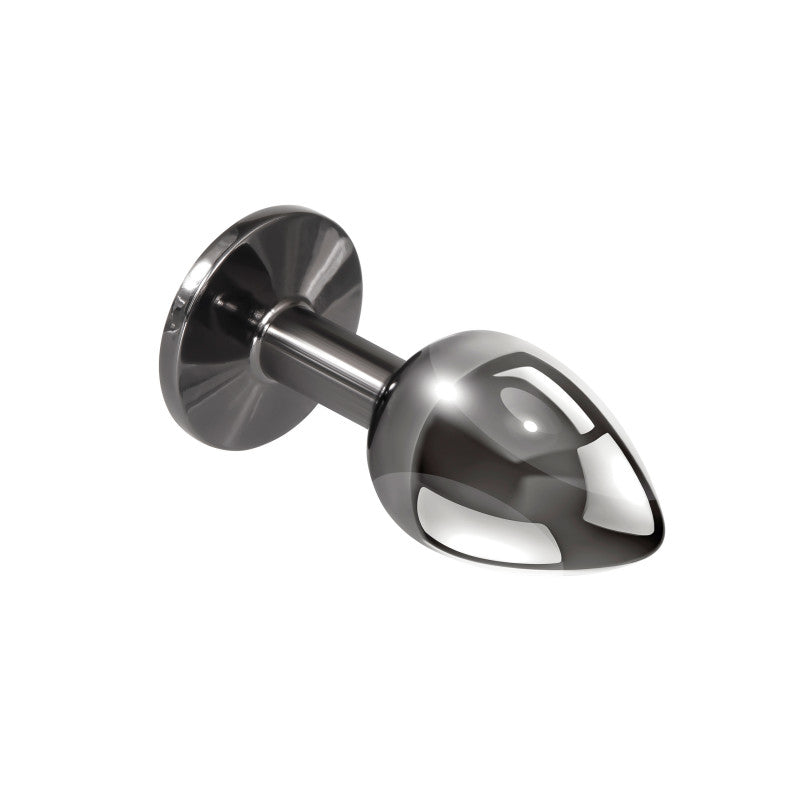 Pleasure 3 Ways - Butt Plug - Hematite