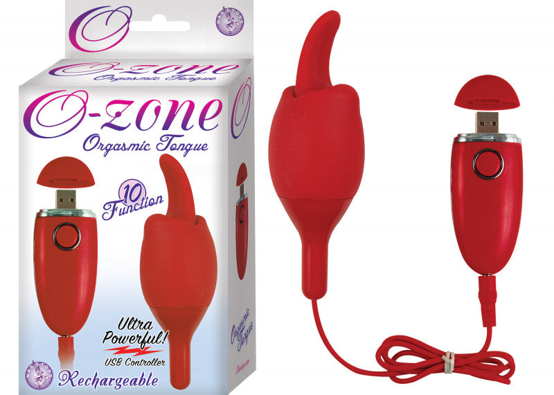 Ozone Orgasmic Tongue - Red