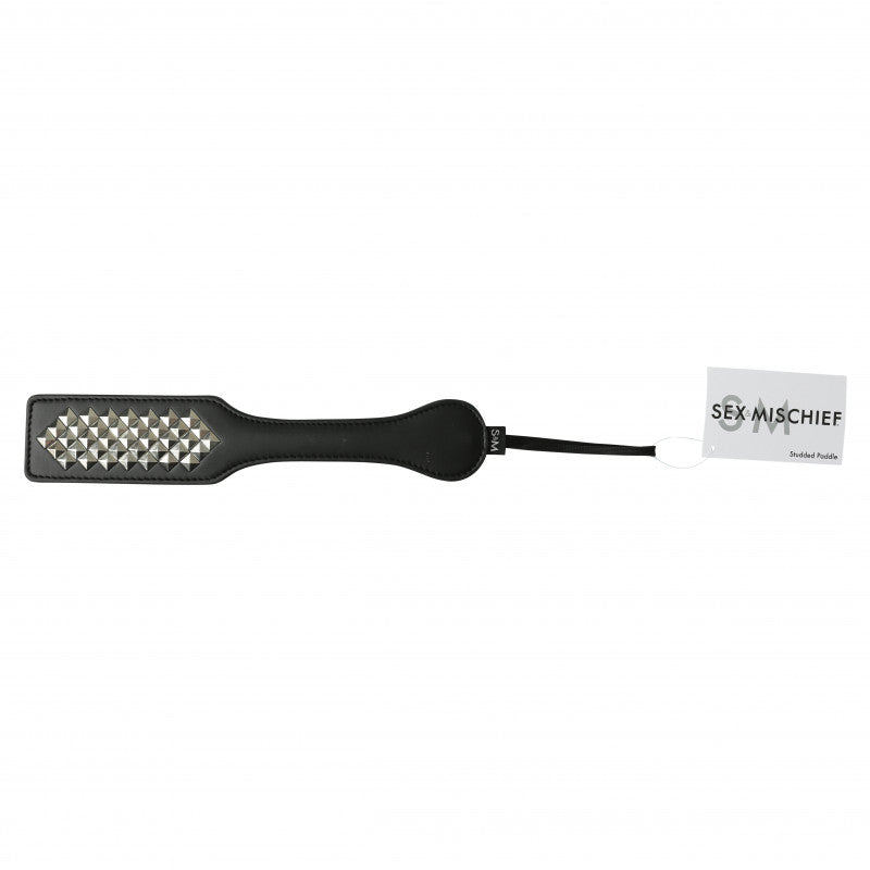 Sex and Mischief Studded Paddle - Black