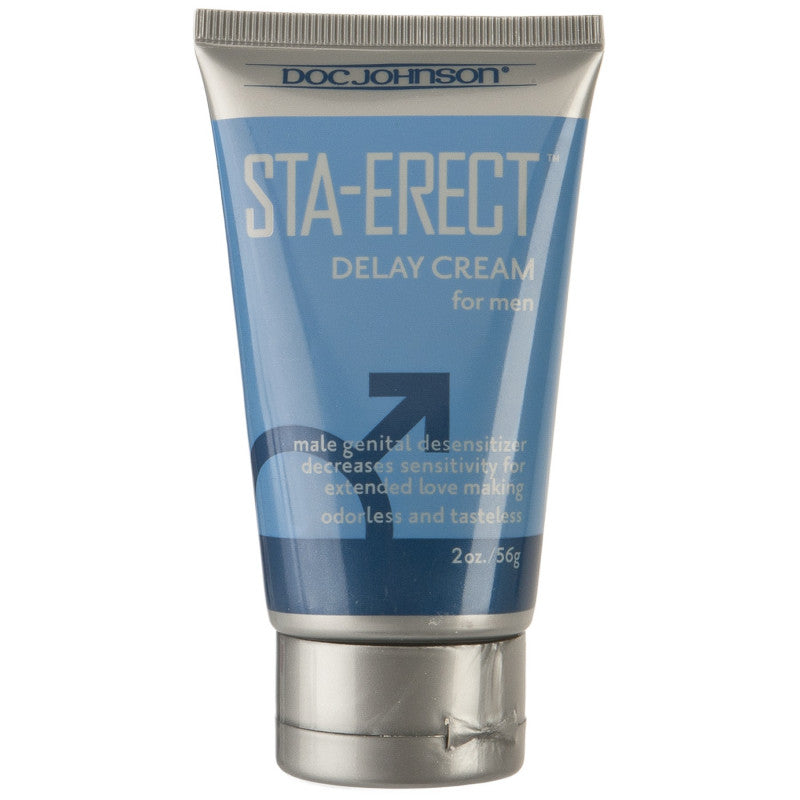 Sta-Erect Delay Cream for Men - 2 Fl. Oz. - Bulk