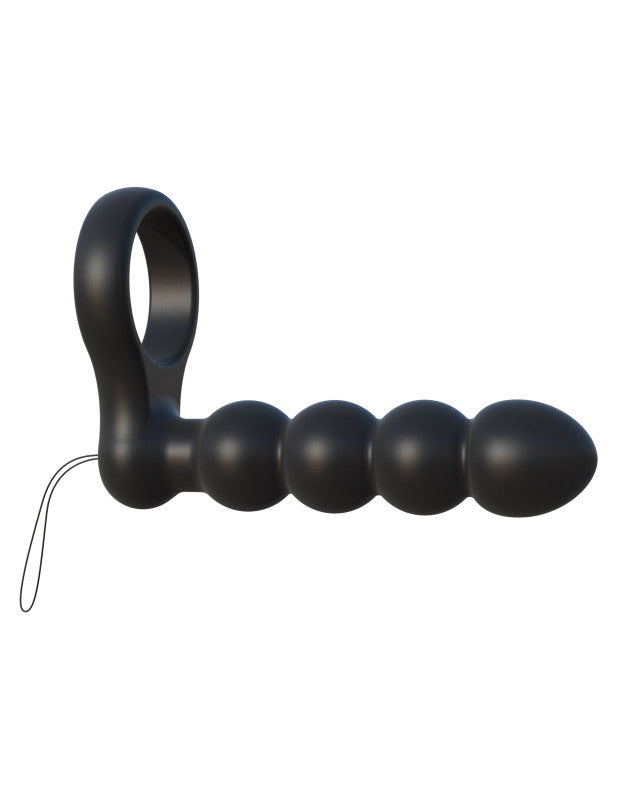 Fantasy C-Ringz Remote Control Double Penetrator - Black