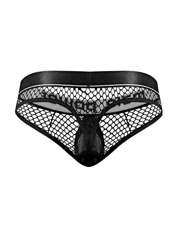 Pit Net  Ring Thong - S/ M - Black