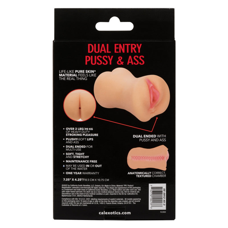 Stroke It Dual Entry Ivory