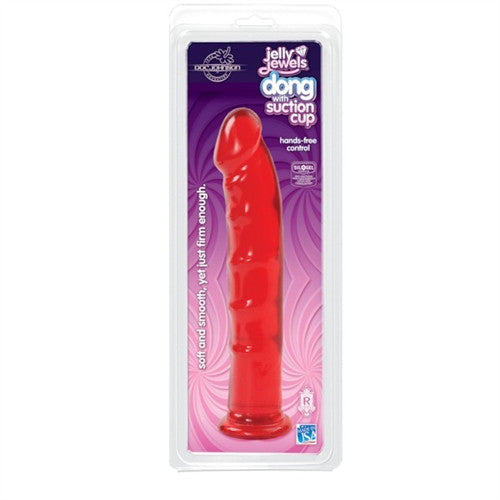 Jelly Jewel  with Suction Cup Ruby