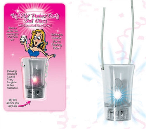 Hanging Light-Up Pecker Party Shot Glass