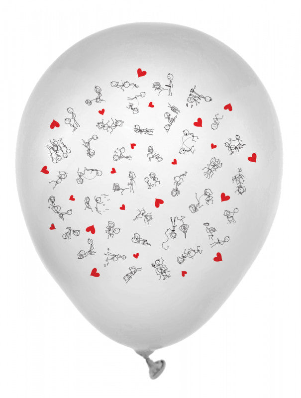 Dirty Balloons - Stick Figure Style - 8 Pack