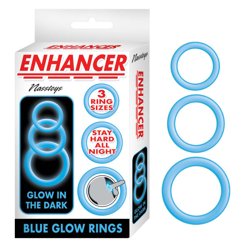 Blue Glow Rings