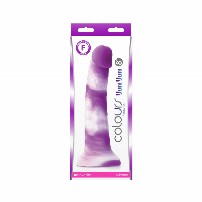Colours - Pleasures - Yum Yum 8 In.  - Purple