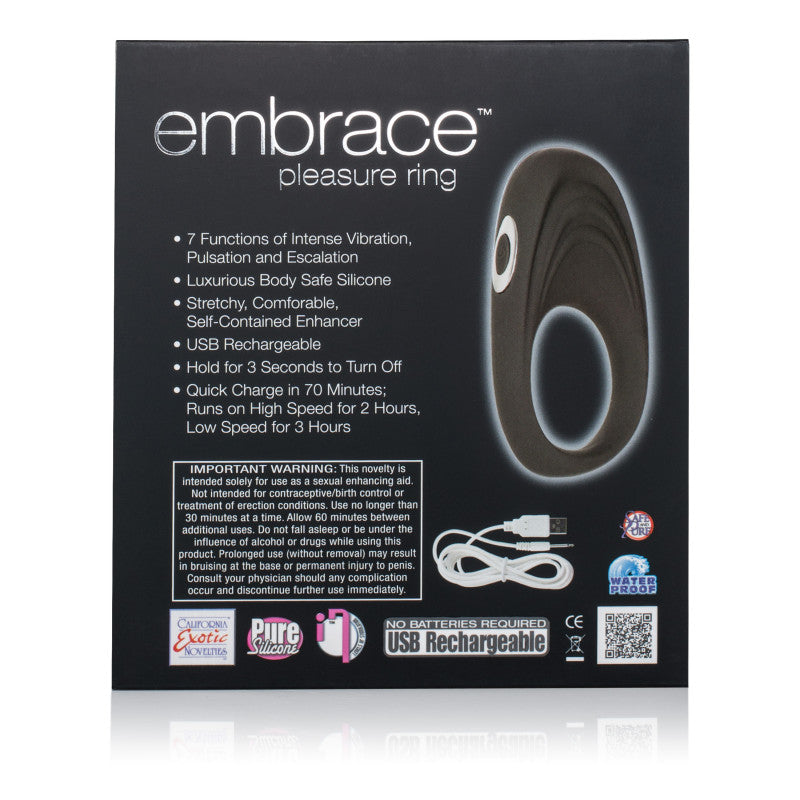 Embrace Pleasure Ring - Gray