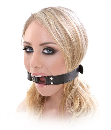 Fetish Fantasy Series Beginners Open Mouth Gag - Black