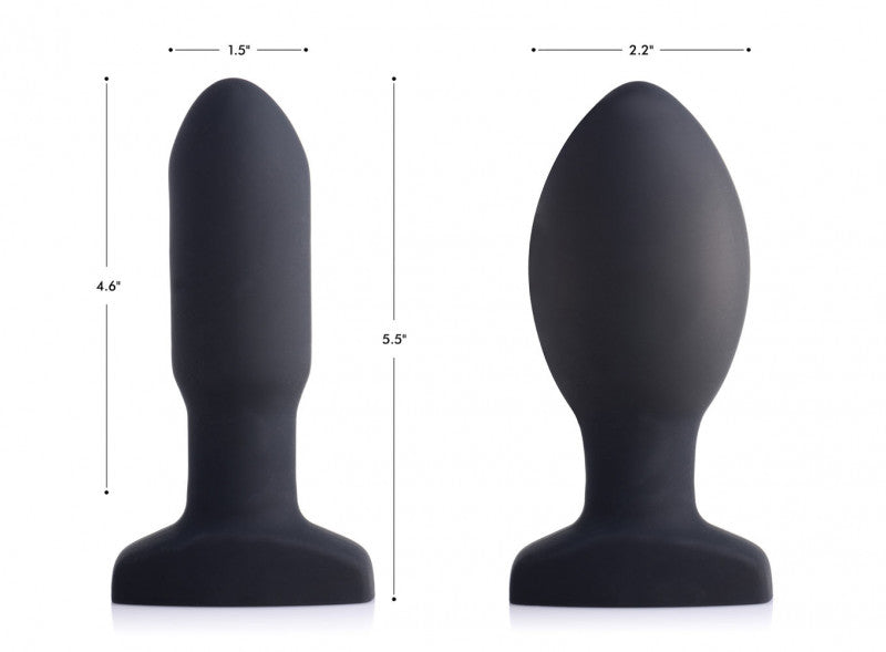 World's 1st Remote Control Inflatable 10x Missile  Anal Plug