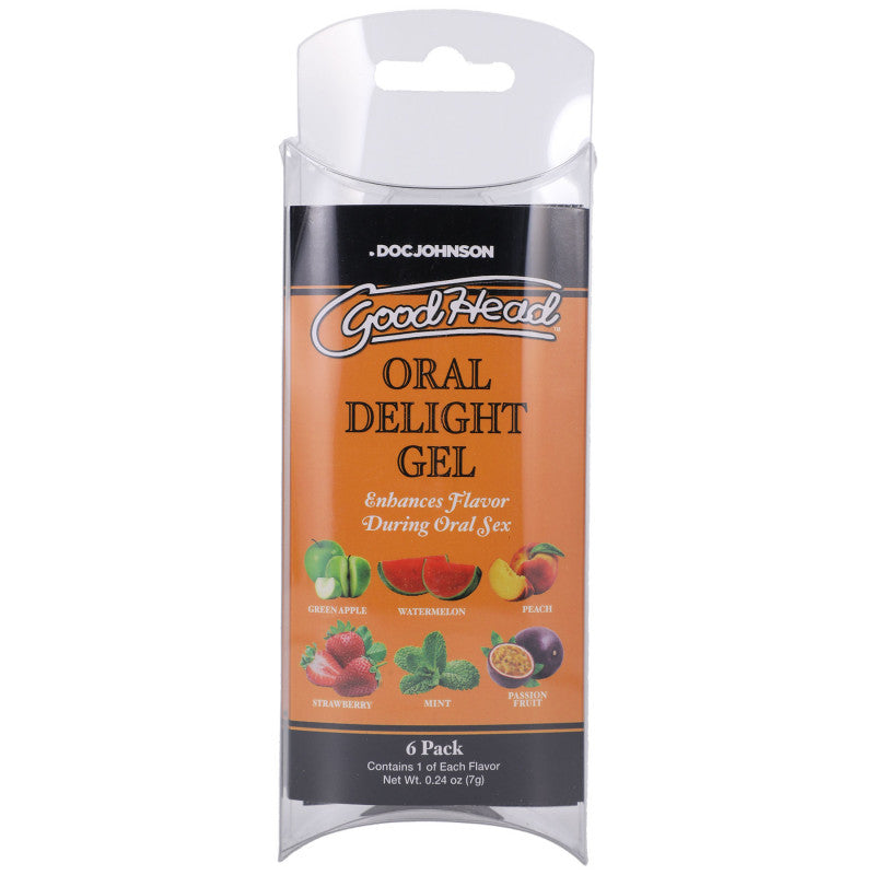 Goodhead - Oral Delight Gel - 6 Pack - 0.24 Oz