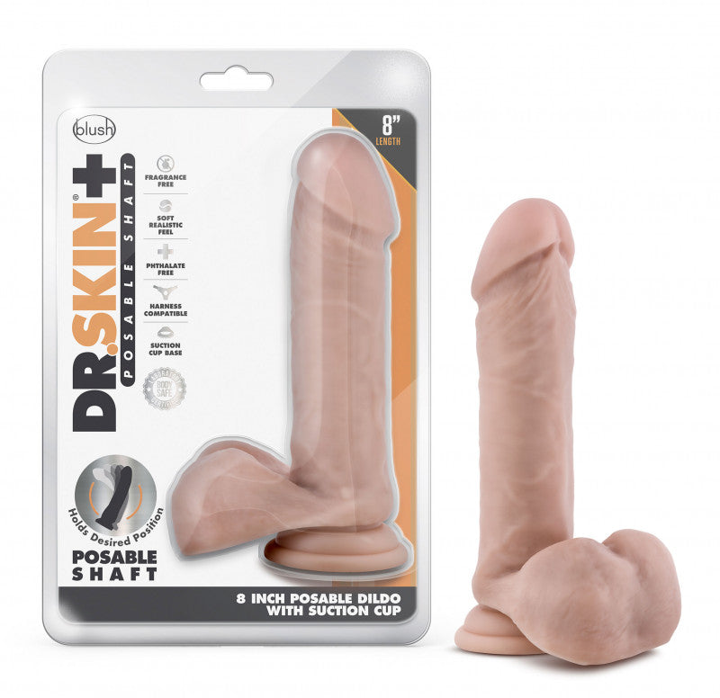 Dr. Skin Plus - 8 Inch Posable  With Balls -  Vanilla