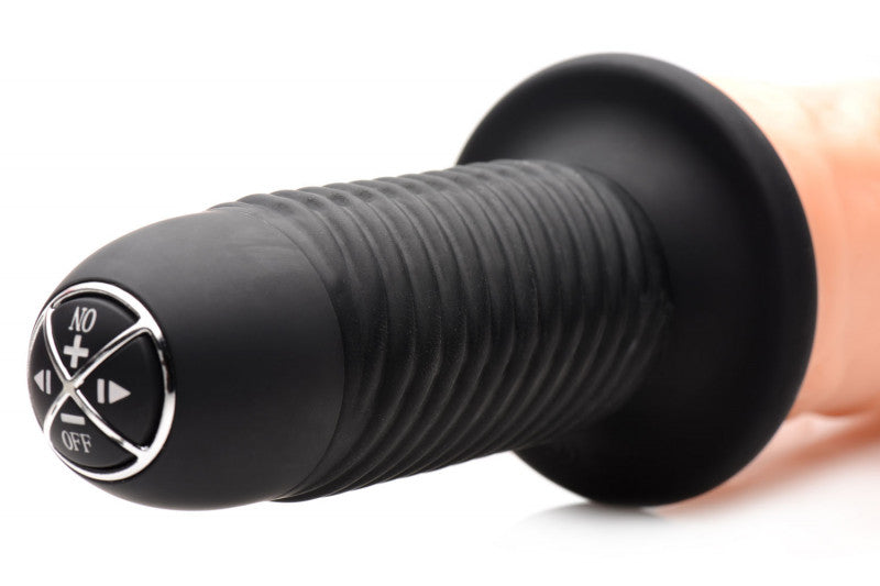 The Curved Dtator 13 Mode Vibrating Giant  Thruster - Flesh