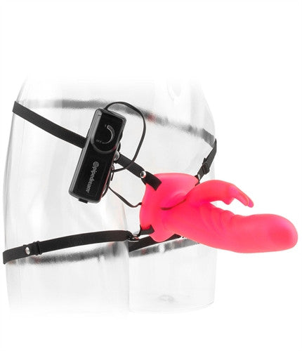 Fetish Fantasy Wonderful Wabbit Hollow Strap-on -  Pink