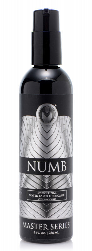 Numb Desensitizing Water Based Lubricant - 8 Fl. Oz. / 236 ml