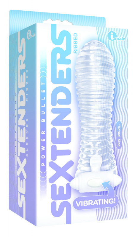 The 9's Vibrating Sextenders - Ribbed