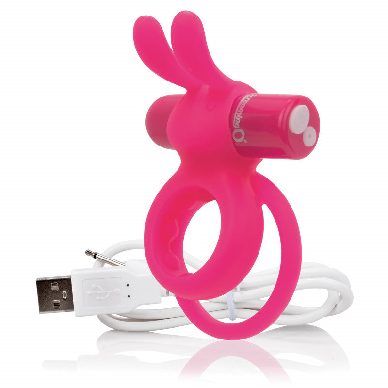 Charged Ohare Rechargeable Rabbit Vibe - Pink