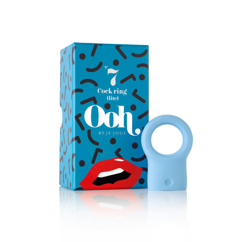 Ooh No. 7 Cock Ring (Lite) - Sky Blue