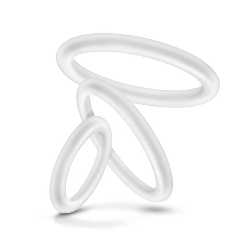 Performance - Vs4 Pure Premium Silicone ring Set - White