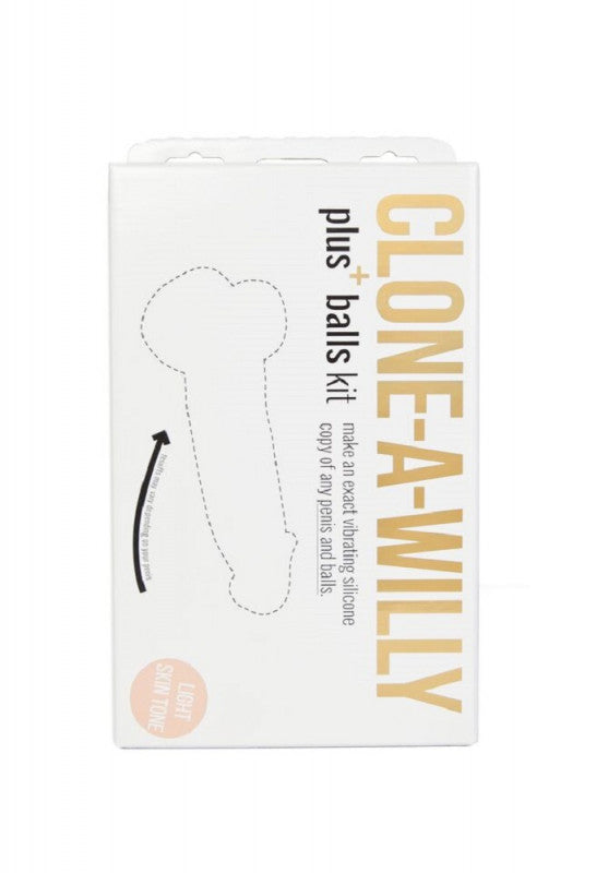 Vibrating Clone-A-Willy Plus Balls Kit