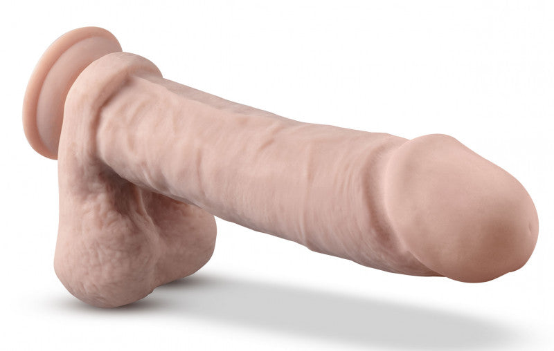 Dr. Skin Silicone - Dr. Beckham - 7 Inch Thumping   With Remote Control - Vanilla