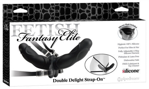 Fetish Fantasy Elite Double Delight Strap-on - Black