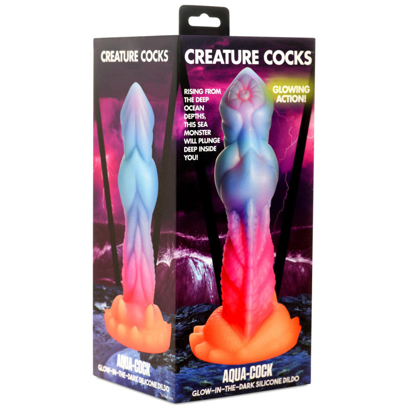 Aqua- Glow-in-the-Dark Silicone
