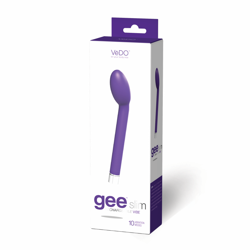 Geeslim Rechargeable G- Spot Vibe - Indigo