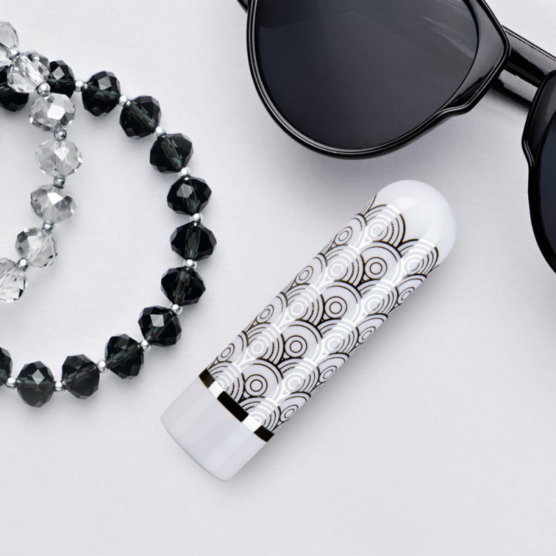 The Collection - Glitzy Halo - Rechargeable Bullet - Silver