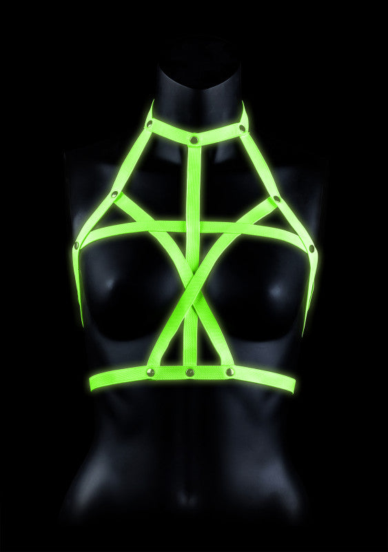 Bra Harness - Small/medium -Glow in the Dark