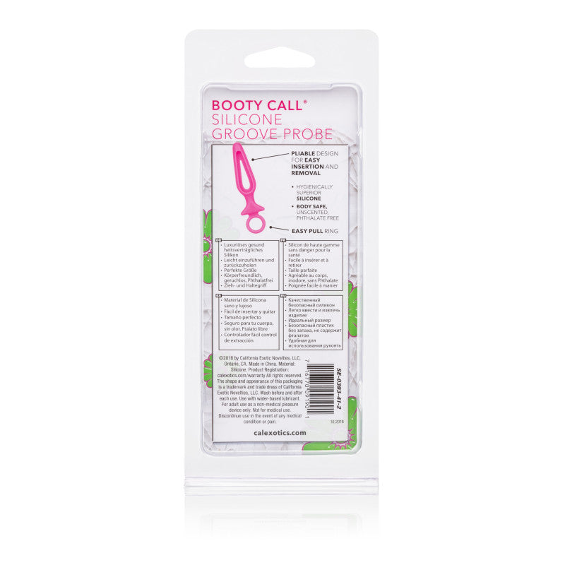 Booty Call Silicone Groove Probe - Pink