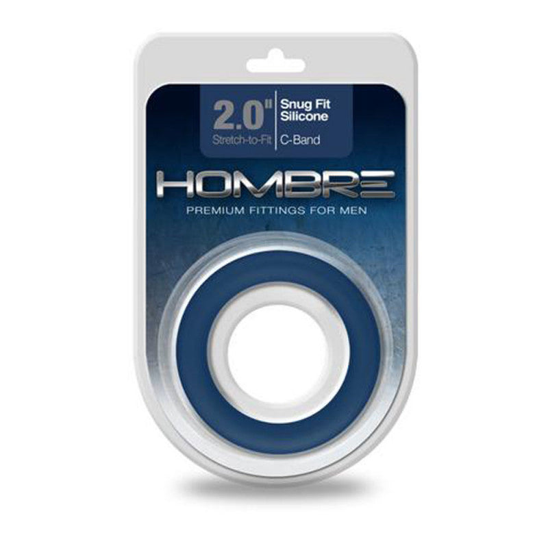 Hombre Snug-Fit Silicone C-Band - Navy