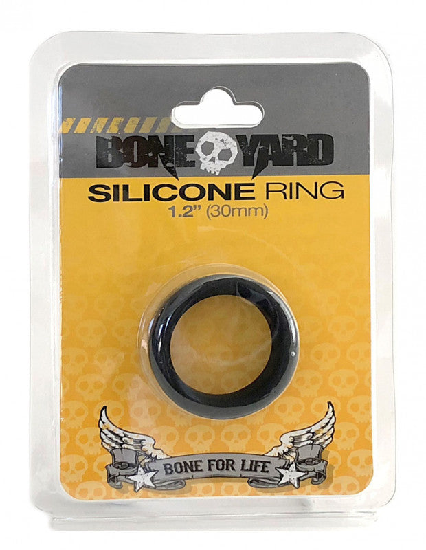 Boneyard Silicone Ring 30mm - Black