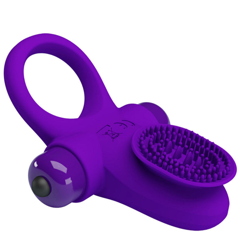 Pretty Love Vibrating  Ring II - Purple