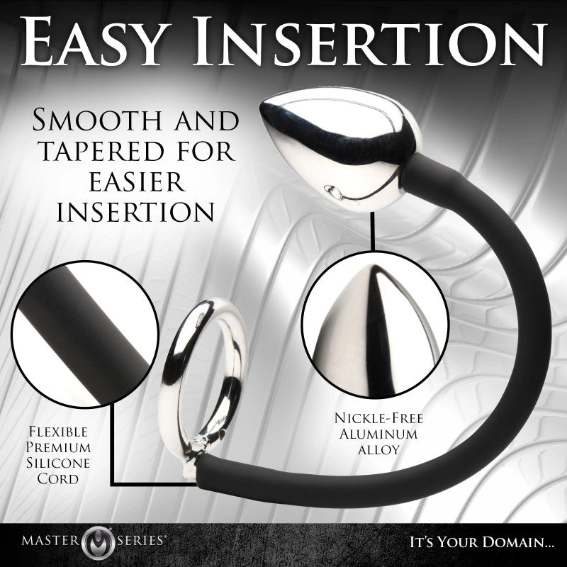 Tug Plus Plug and Ball Ring With Anal Plug - Black - SomethingSexyPlanet Tug Plus Plug and Ball Ring With Anal Plug - Black - SomethingSexyPlanet